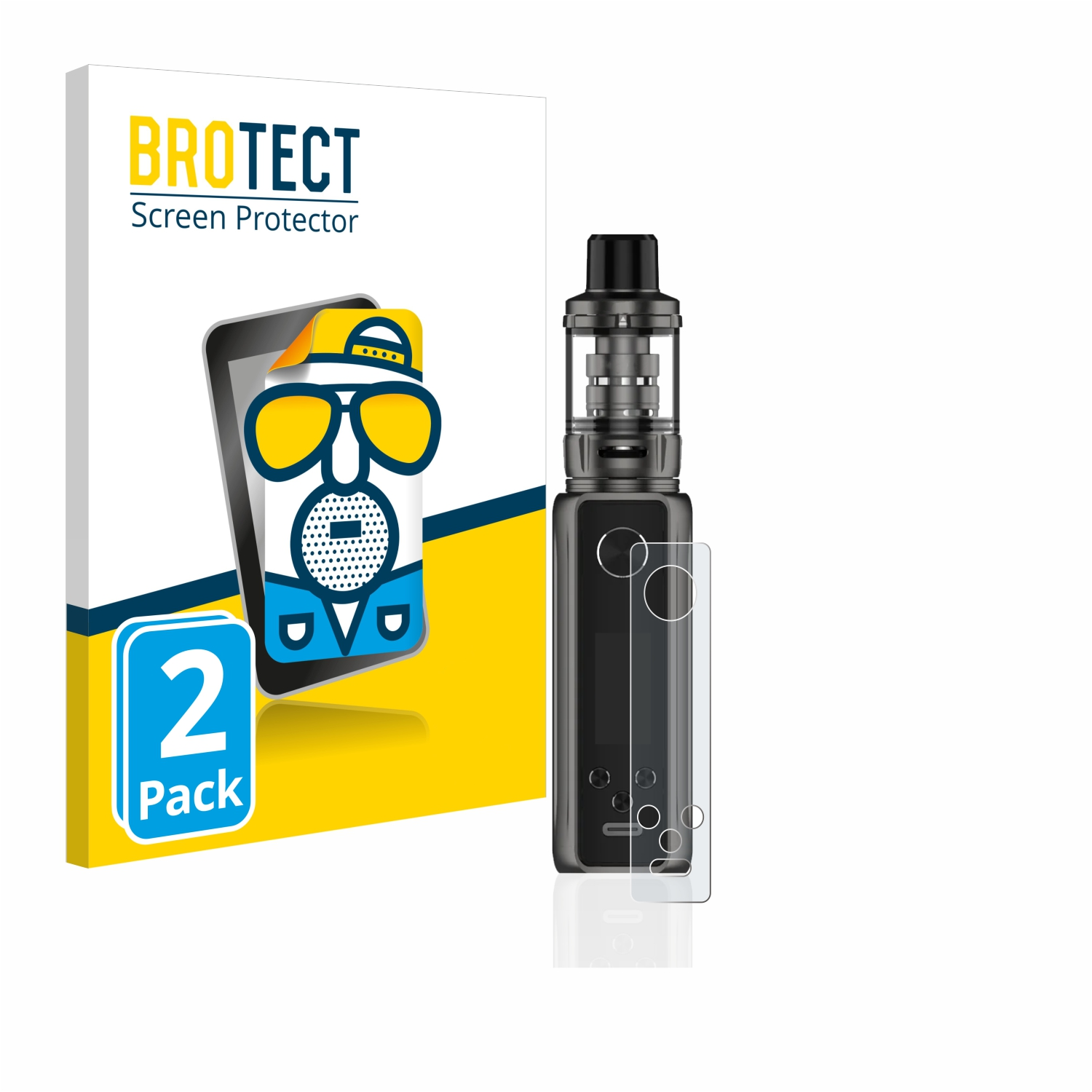 BROTECT 2x matte 80 Target Schutzfolie(für Vaporesso Mod)