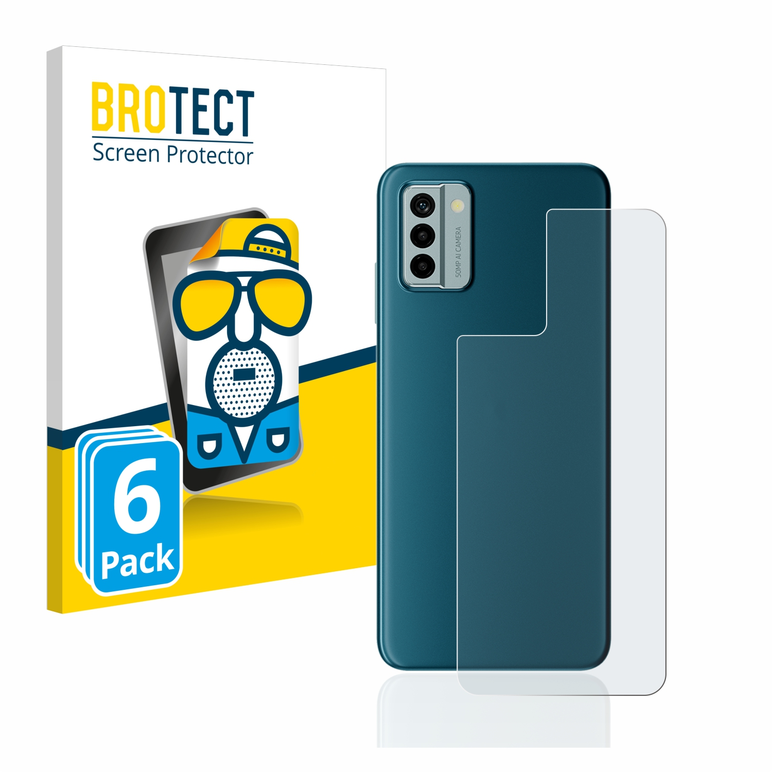 Nokia G22) Schutzfolie(für BROTECT 6x matte