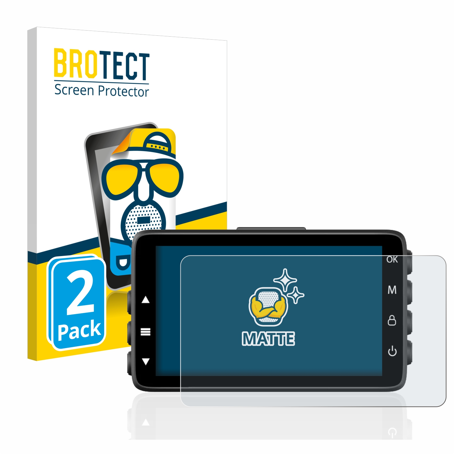 DT2 2x SpurCam Pro) matte BROTECT Schutzfolie(für