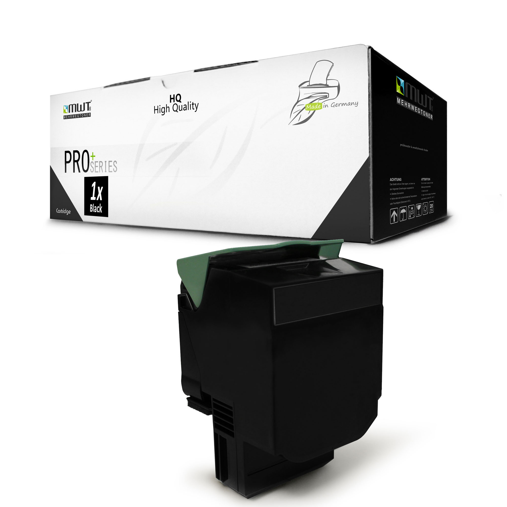 ersetzt Lexmark Cartridge (C540H1KG) C540H1KG MEHRWEGTONER Toner Schwarz