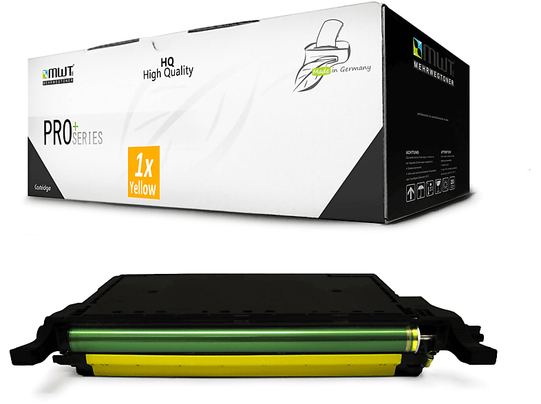 Cartridge Yellow Samsung (CLP-Y660B) Toner CLP-Y660B MEHRWEGTONER ersetzt