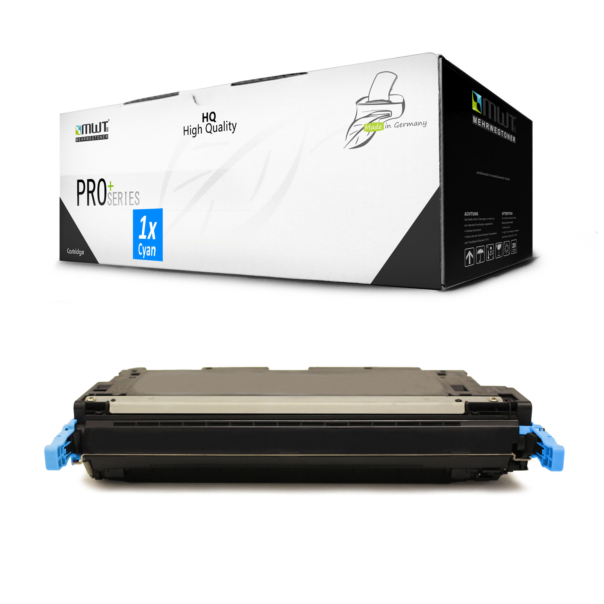 MEHRWEGTONER ersetzt HP Q7581A / / 503A 503A) Toner (Q7581A Cartridge Cyan