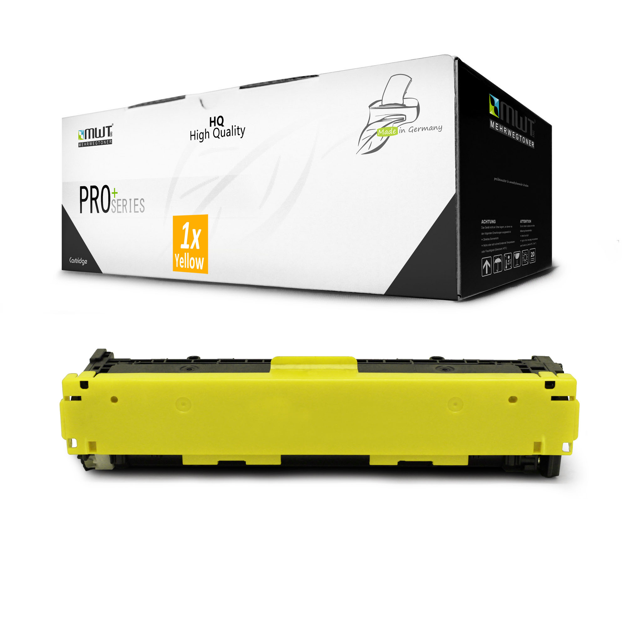 MEHRWEGTONER ersetzt HP Toner Yellow / CF533A 205A / 205A) (CF533A Cartridge