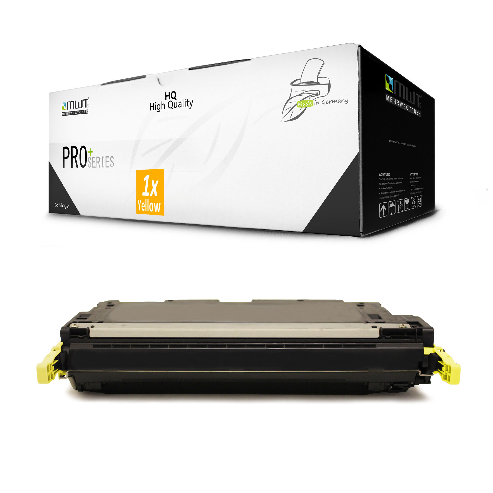 MEHRWEGTONER ersetzt HP Yellow / Cartridge Q5952A 643A) 643A (Q5952A / Toner