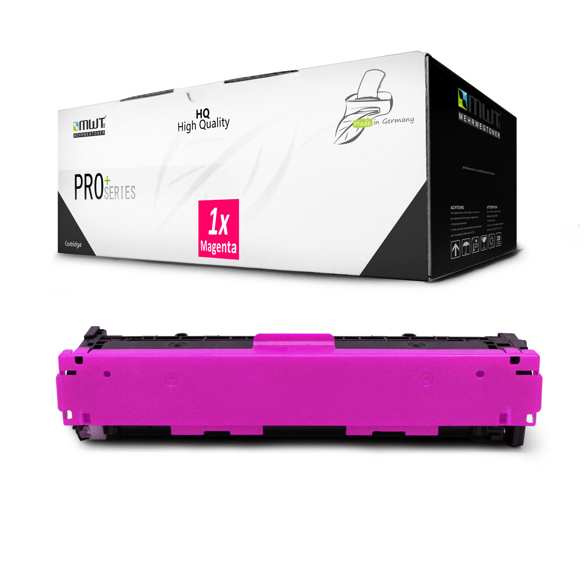 CF403X / ersetzt 201X 201X) Toner / HP Magenta MEHRWEGTONER (CF403X Cartridge