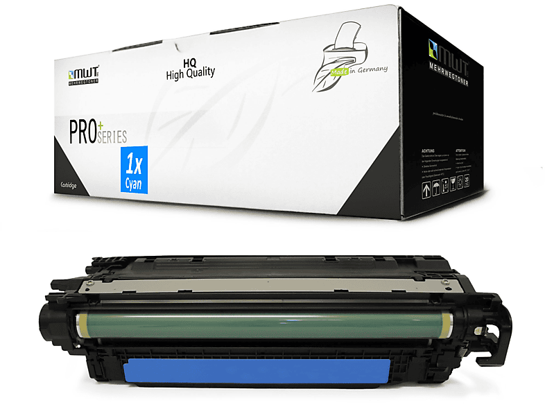 MEHRWEGTONER ersetzt HP CE271A / 650A Toner Cartridge Cyan (CE271A / 650A)