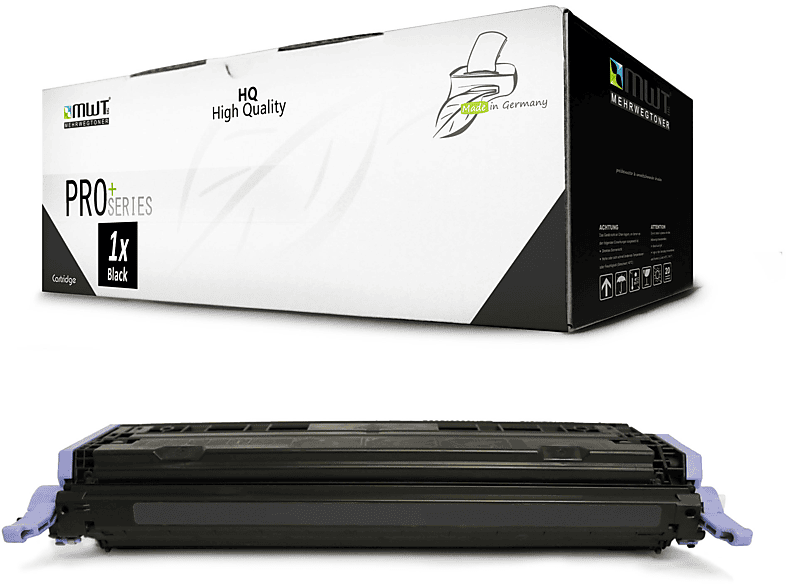 124A) Cartridge MEHRWEGTONER HP Q6000A Schwarz ersetzt (Q6000A / 124A Toner /