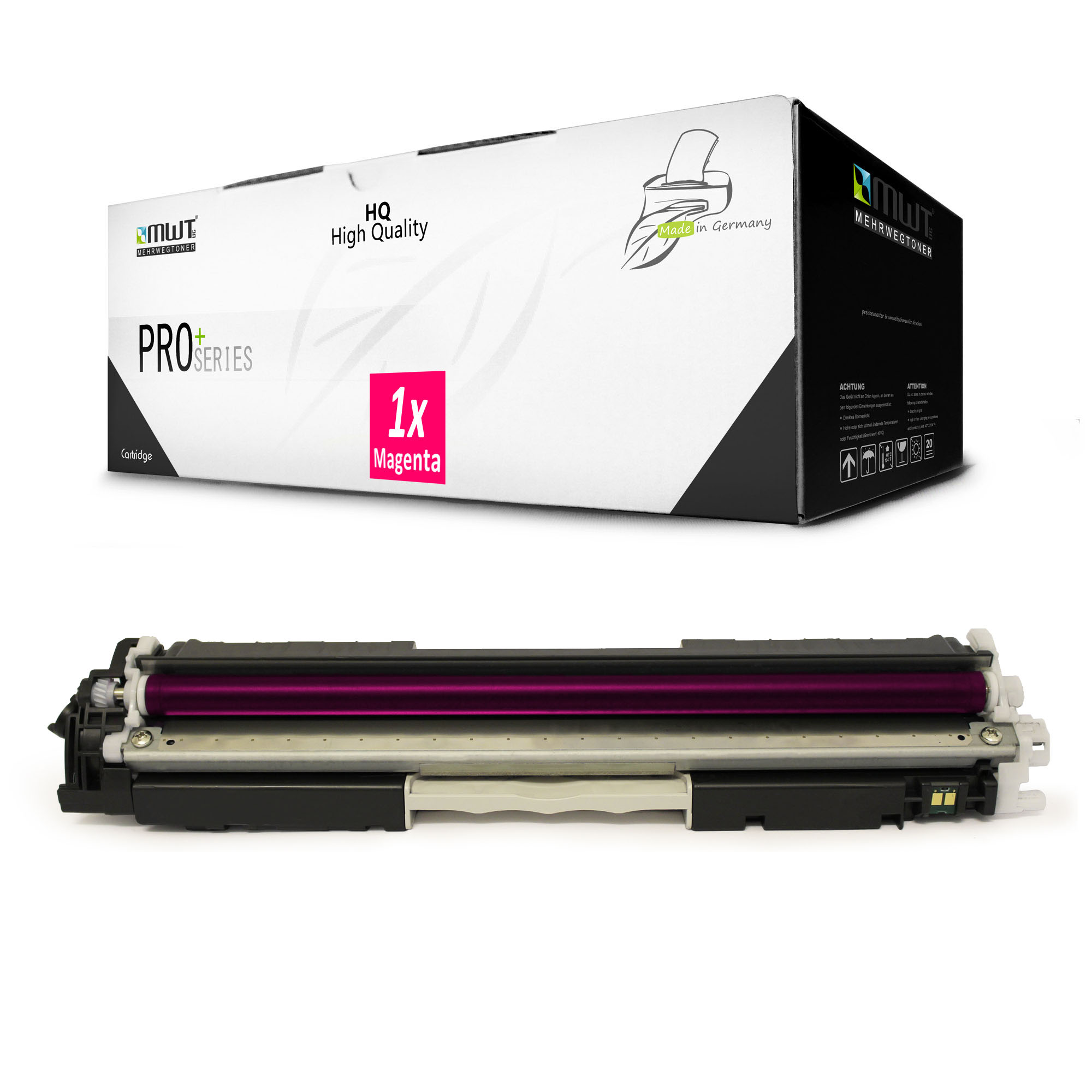 Magenta MEHRWEGTONER 130A 130A) (CF353A / Cartridge HP Toner ersetzt CF353A /