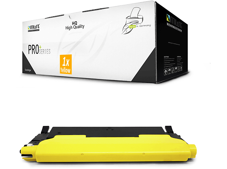 Yellow CLT-Y4072S / / Cartridge Samsung (CLT-Y4072S Toner CLT4072) MEHRWEGTONER ersetzt CLT4072