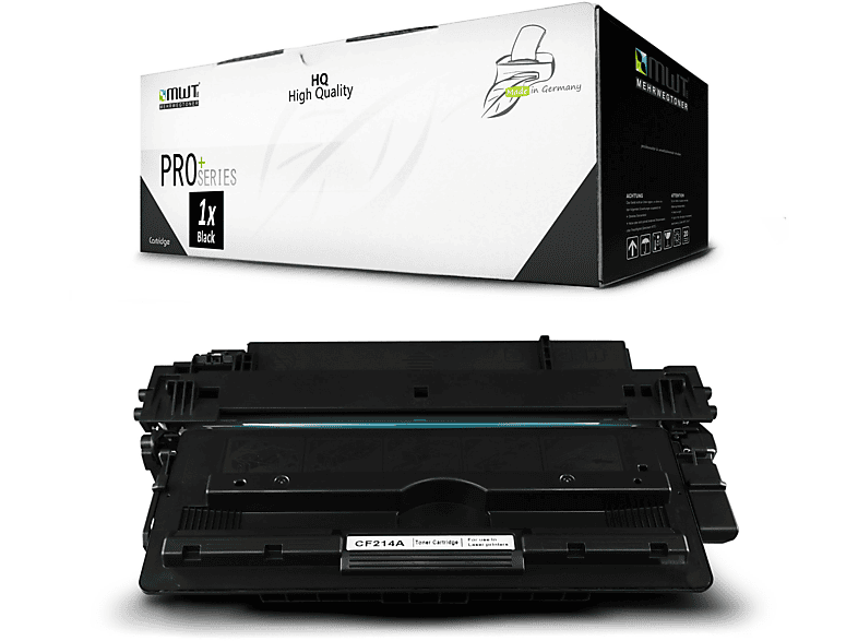 MEHRWEGTONER ersetzt HP CF214A (CF214A Schwarz 14A) / 14A Cartridge Toner 