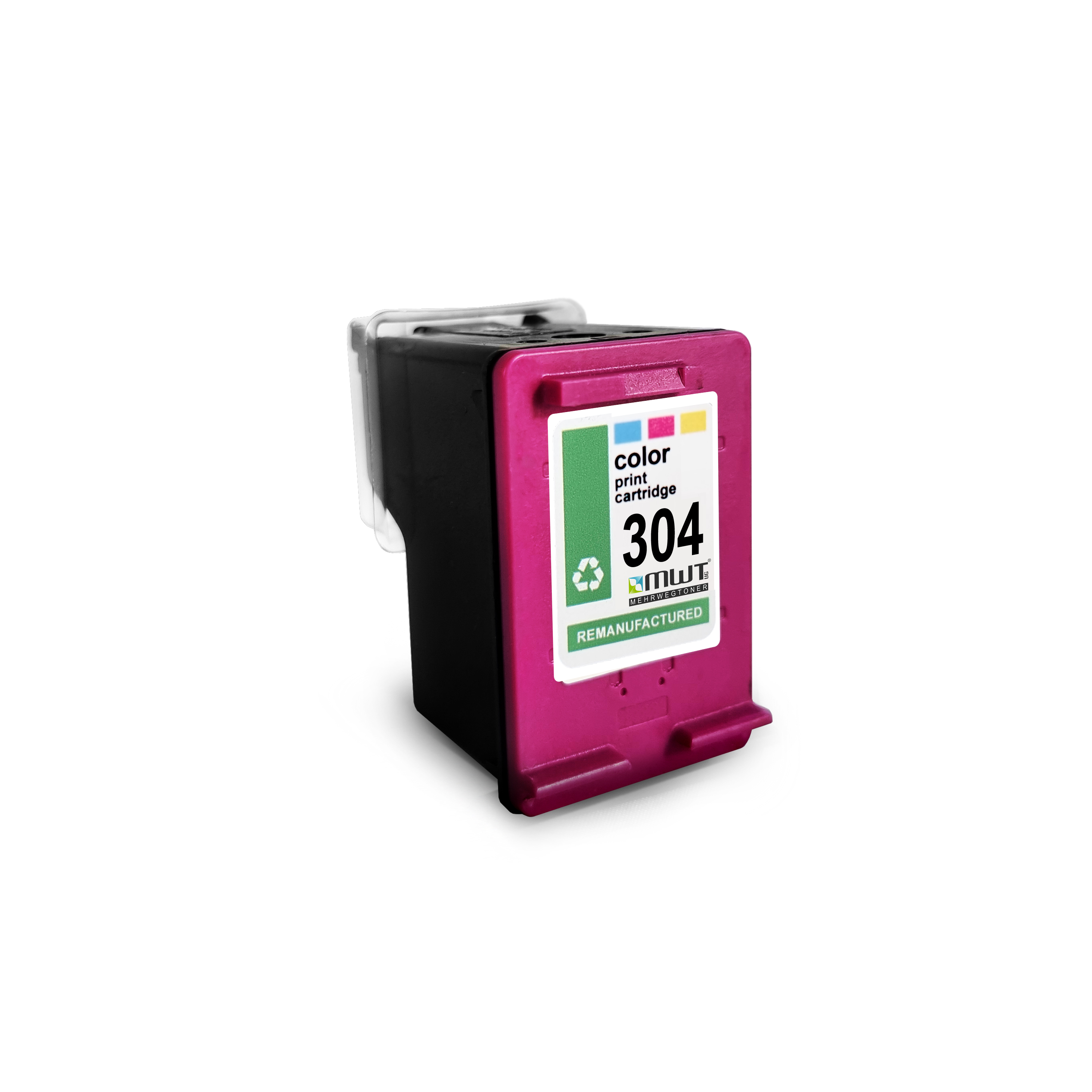 MEHRWEGTONER ersetzt HP 304XL Mehrfarbig (N9K07AE CL / 304XL) Tintenpatrone