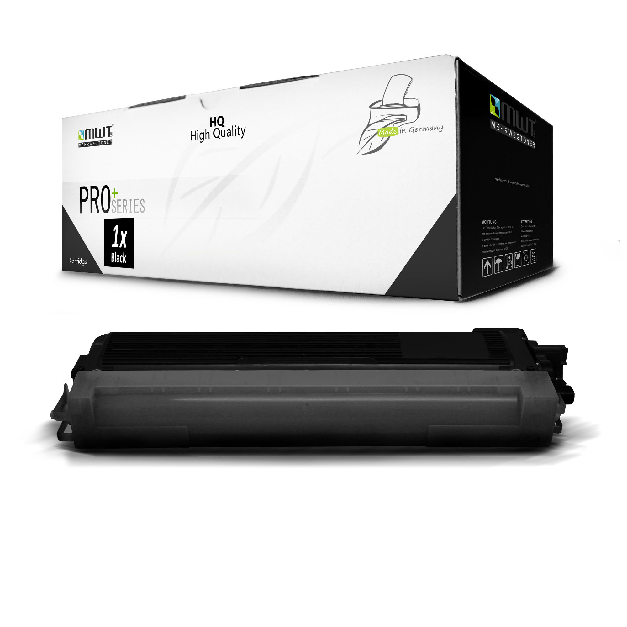 ersetzt Cartridge Toner Schwarz TN-230BK (TN-230BK Brother MEHRWEGTONER / TN230)