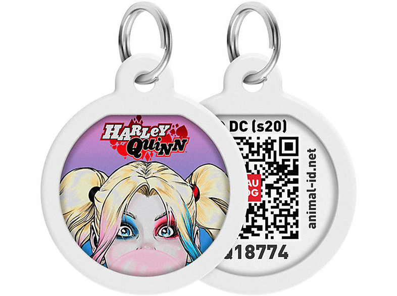 COFI Pet ID Tag für Hund Katze Harley Quinn GPS Tracker für Hunde