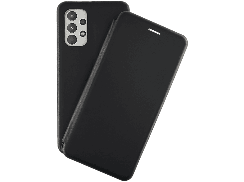 Rounded, Bookcover, Bookcase Galaxy A53 JAMCOVER Samsung, 5G, Schwarz