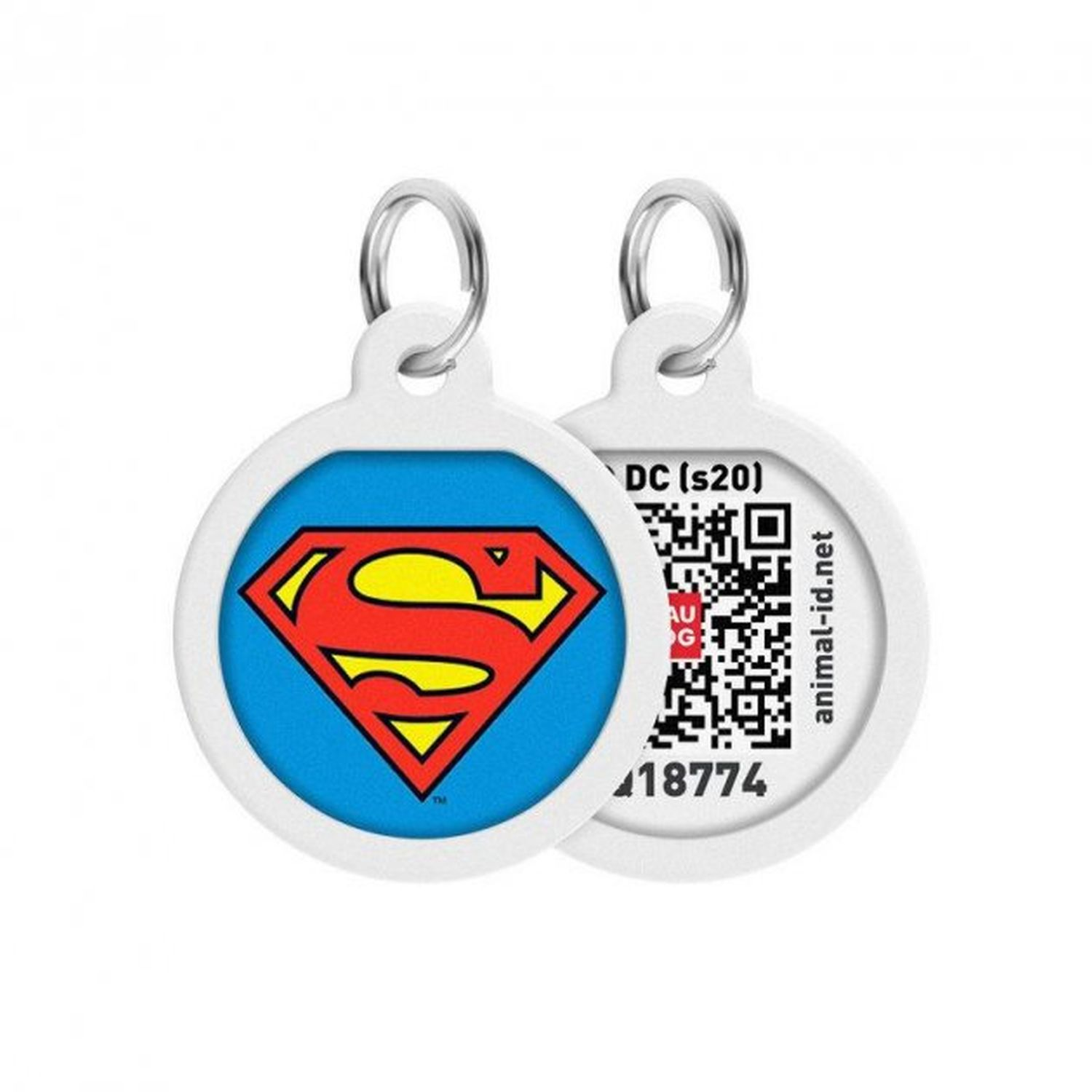 COFI Pet ID für Superman Tag Tracker GPS Hund Hero is Katze