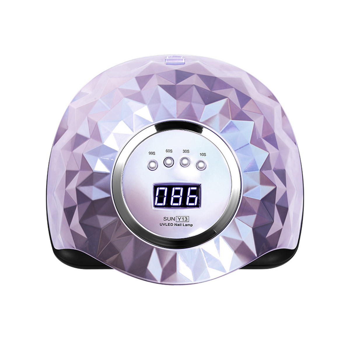 SCHEIFFY LED-Nagellampe, Timings Lichttherapie-Lampe, 268W, Lichthärtungsgerät 4 für alle Violett Nagellacke, Geeignet