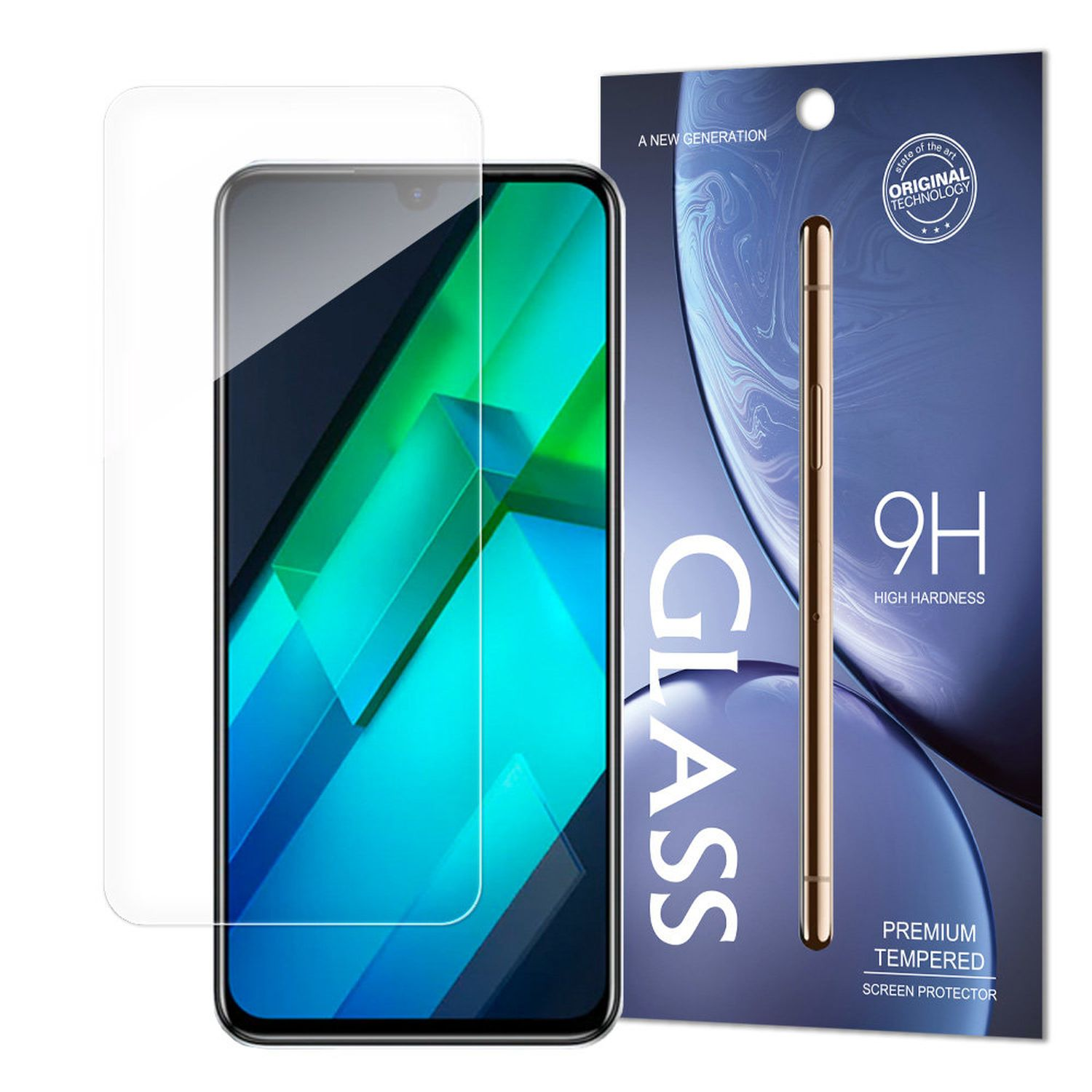 12 Glas mit Infinix Displayschutz(für 9H Displayschutzfolie Passgenau G96 G96) Note Note Schutzglas 12 Schutzfolie COFI kompatibel Infinix