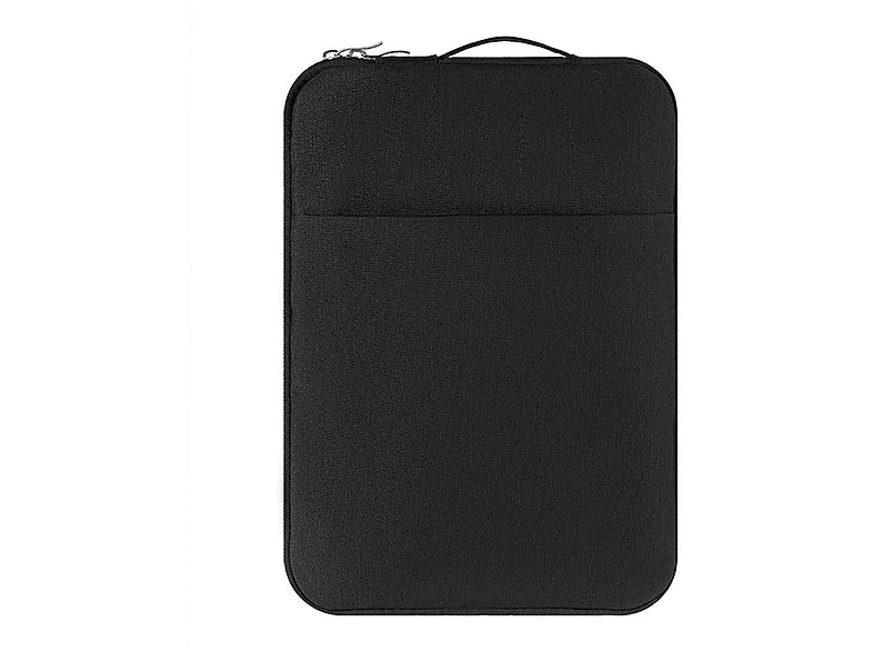 LOBWERK Hülle Bookcover für Schutzhülle Pc Tab iPad Nylon, Schwarz