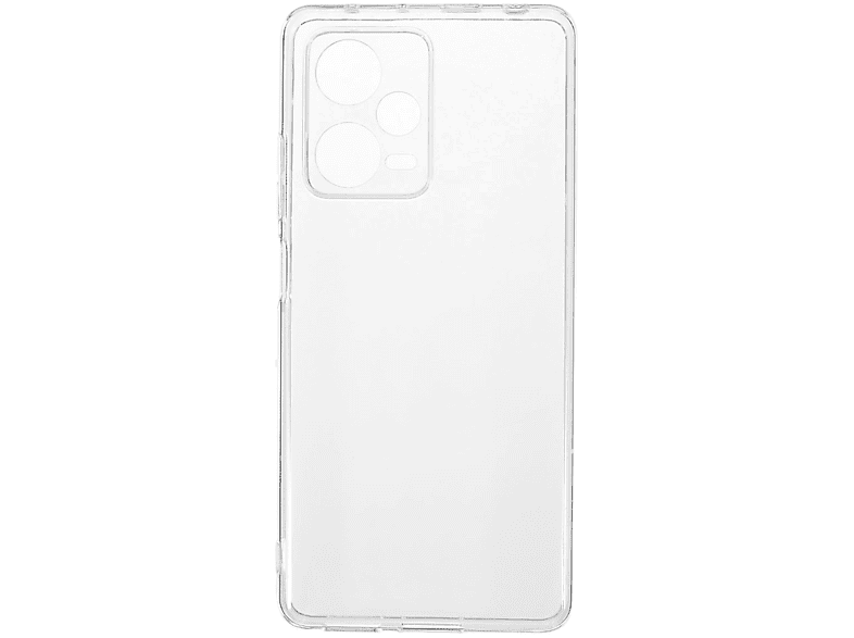 Case Redmi Note Xiaomi, Transparent COVERKINGZ dünn, 12 5G, Ultra Handyhülle Backcover,