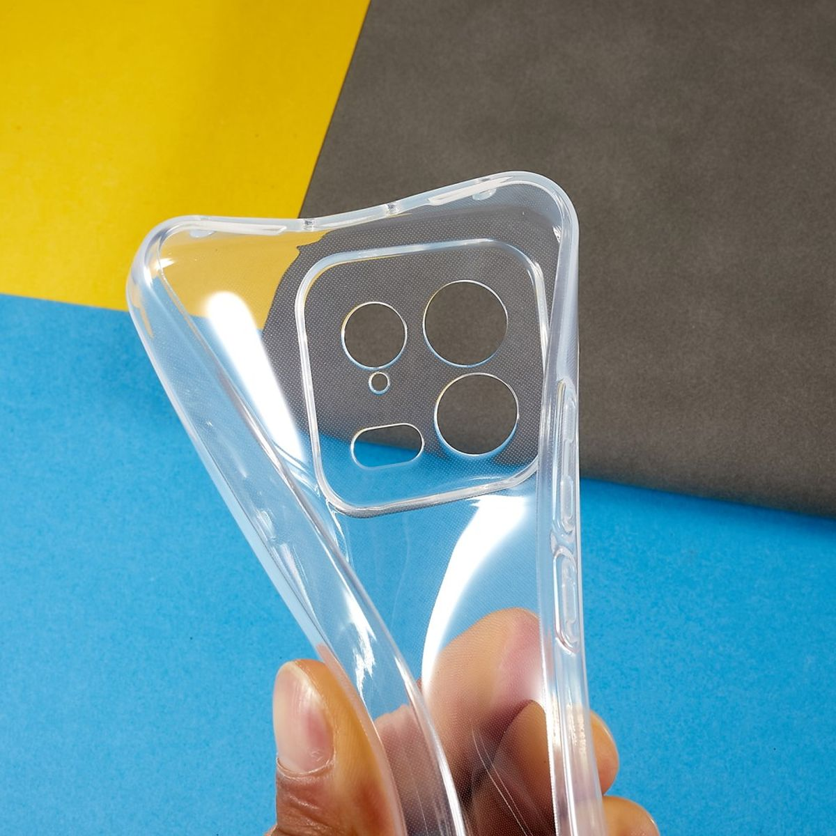 COVERKINGZ Handyhülle Case Ultra Xiaomi, dünn, Transparent 5G, 13 Backcover