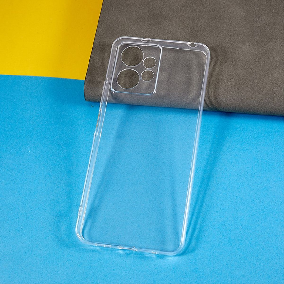 COVERKINGZ Handyhülle Case Ultra Transparent dünn, 4G, Redmi Backcover, Note 12 Xiaomi