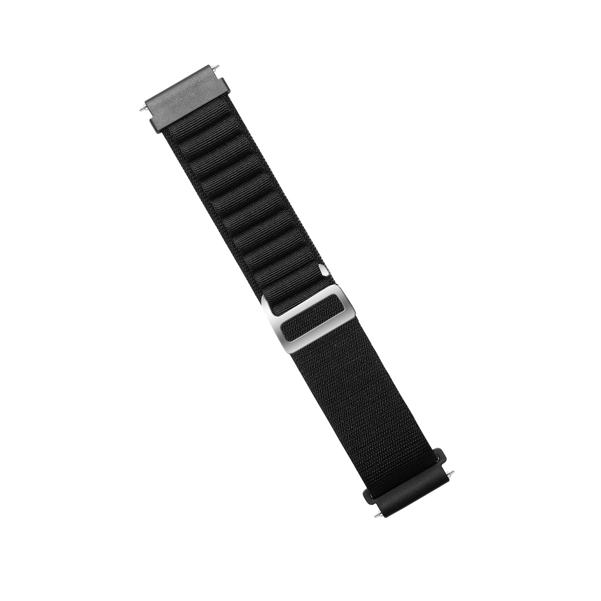 INF Uhrenarmband aus geflochtenem Ersatzarmband, Watch 5 Watch Pro, Samsung, Galaxy / Nylon, 5 Schwarz