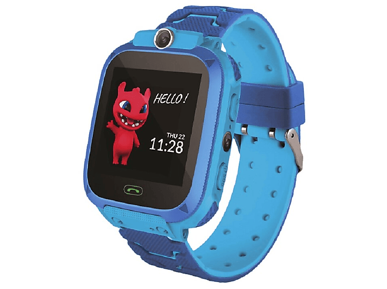 MAXLIFE MXKW-300 Smartwatch Silikon, Blau