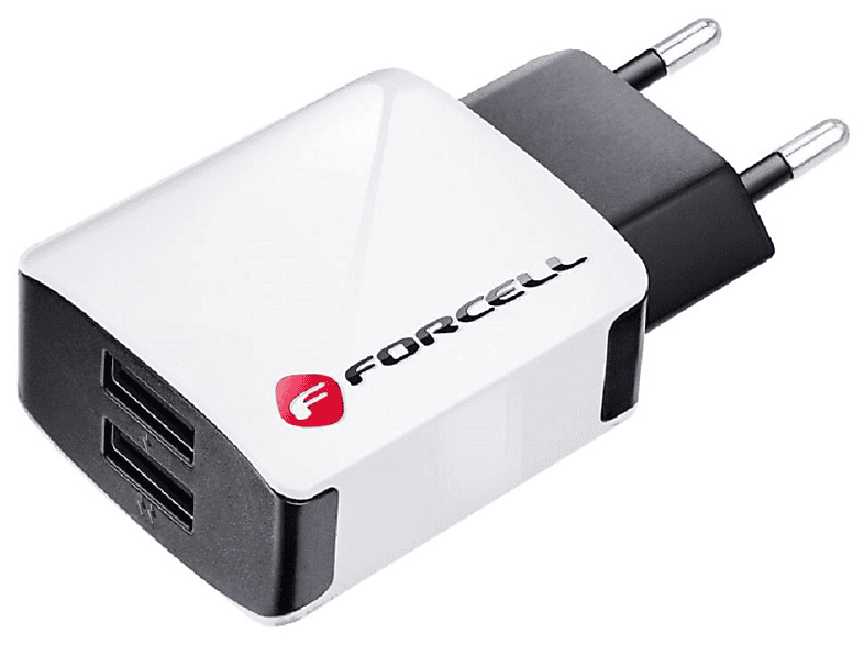 FORCELL USB Type C Ladegerät Universal, Weiß