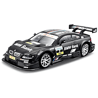 BBURAGO Modellauto - BMW M3 #1 Bruno Spengler (schwarz, Maßstab 1:32) Spielzeugauto