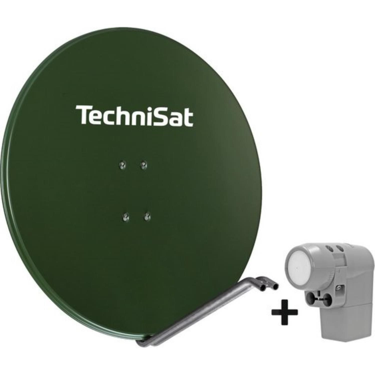 TECHNISAT SATMAN 850 Plus, (85 cm, Quattro-Switch-LNB) Sat-Antenne UNYSAT-Quattro-LNB