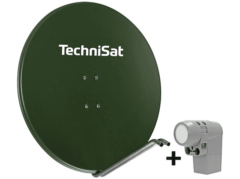 TECHNISAT SATMAN 850 Plus, UNYSAT-Quattro-LNB Sat-Antenne (85 cm, Quattro-Switch-LNB)