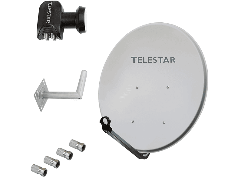 TELESTAR LNB Skyquad 60S mit DIGIRAPID Sat-Antenne