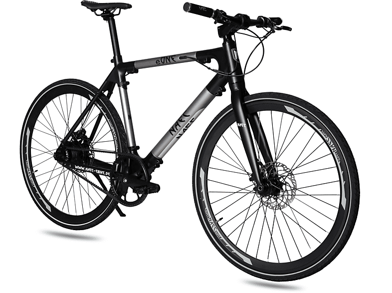 NAEC 28 Zoll eONE Riemenantrieb Modular schwarz grau Citybike (Laufradgröße: 28 Zoll, Rahmenhöhe: 53 cm, Unisex-Rad, 280, schwarz grau)