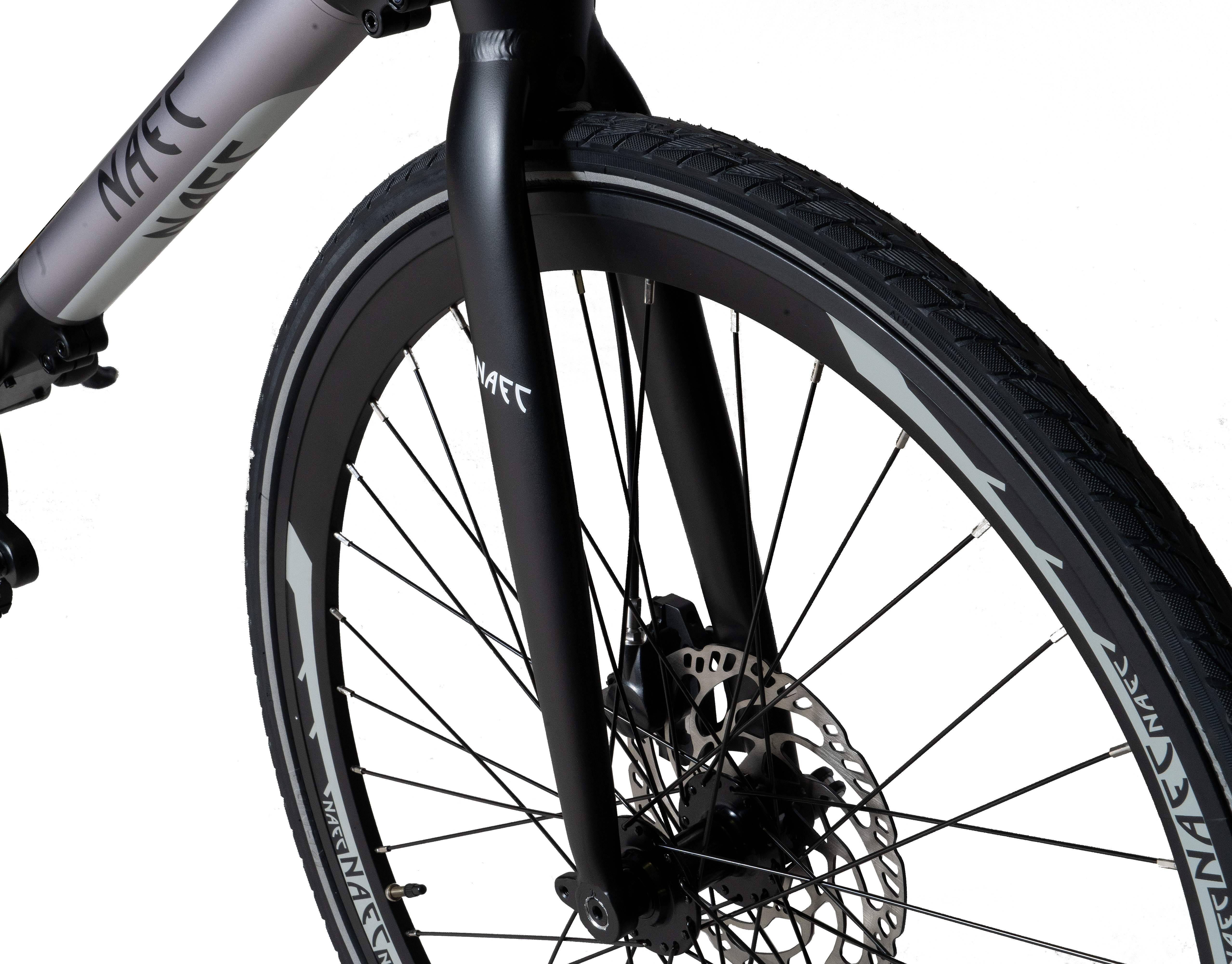 NAEC 28 Zoll eONE (Laufradgröße: cm, Modular grau schwarz Citybike Unisex-Rad, 53 Zoll, 280, grau) schwarz Rahmenhöhe: Riemenantrieb 28
