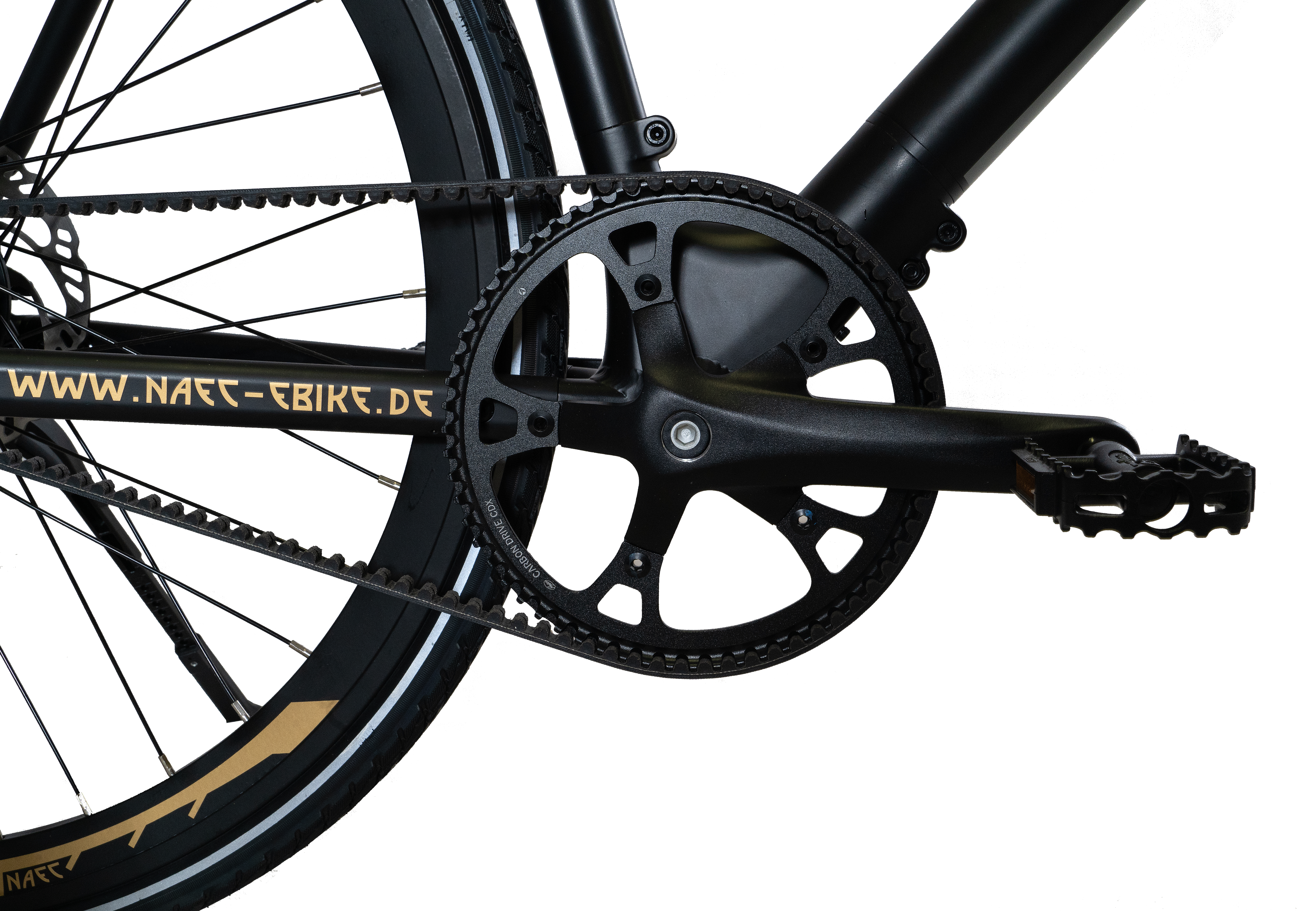 cm, Modular schwarz Unisex-Rad, NAEC Citybike Rahmenhöhe: 280, schwarz 28 gold Zoll Riemenantrieb 53 28 gold) Zoll, (Laufradgröße: eONE