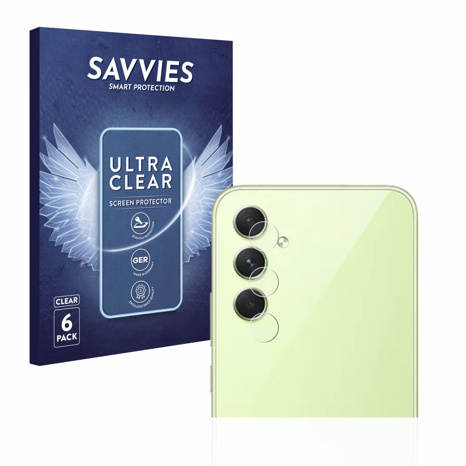 Schutzfolie(für 6x 5G) klare Galaxy SAVVIES A54 Samsung