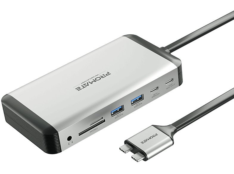 Hub USB-C MST Multi-Pantalla Monitores Duales - VERSAHUB-MST 100W