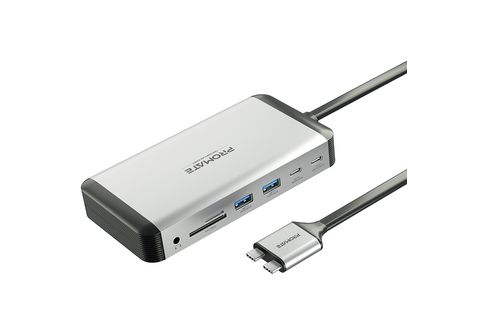 Hub USB-C MST Multi-Pantalla Monitores Duales - VERSAHUB-MST 100W