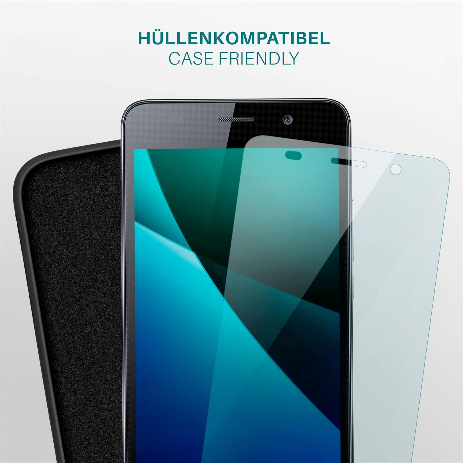 Schutzfolie, klar Displayschutz(für Y6 MOEX (2015)) 3x Huawei