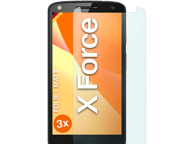Motorola Schutzfolie, MOEX Moto Displayschutz(für 3x matt X Force)