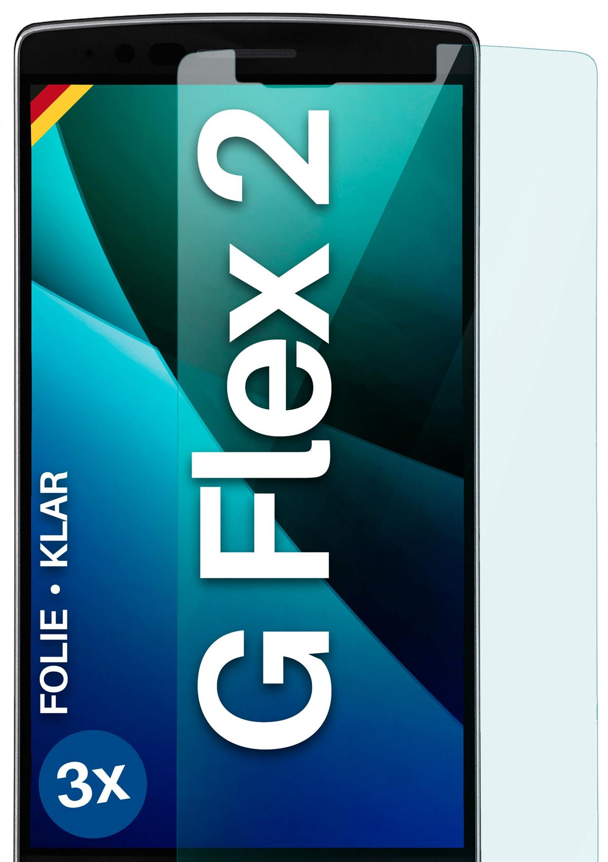 Schutzfolie, Displayschutz(für Flex MOEX klar 2) G 3x LG