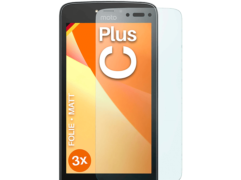 C Plus) Displayschutz(für Motorola Schutzfolie, matt Moto MOEX 3x