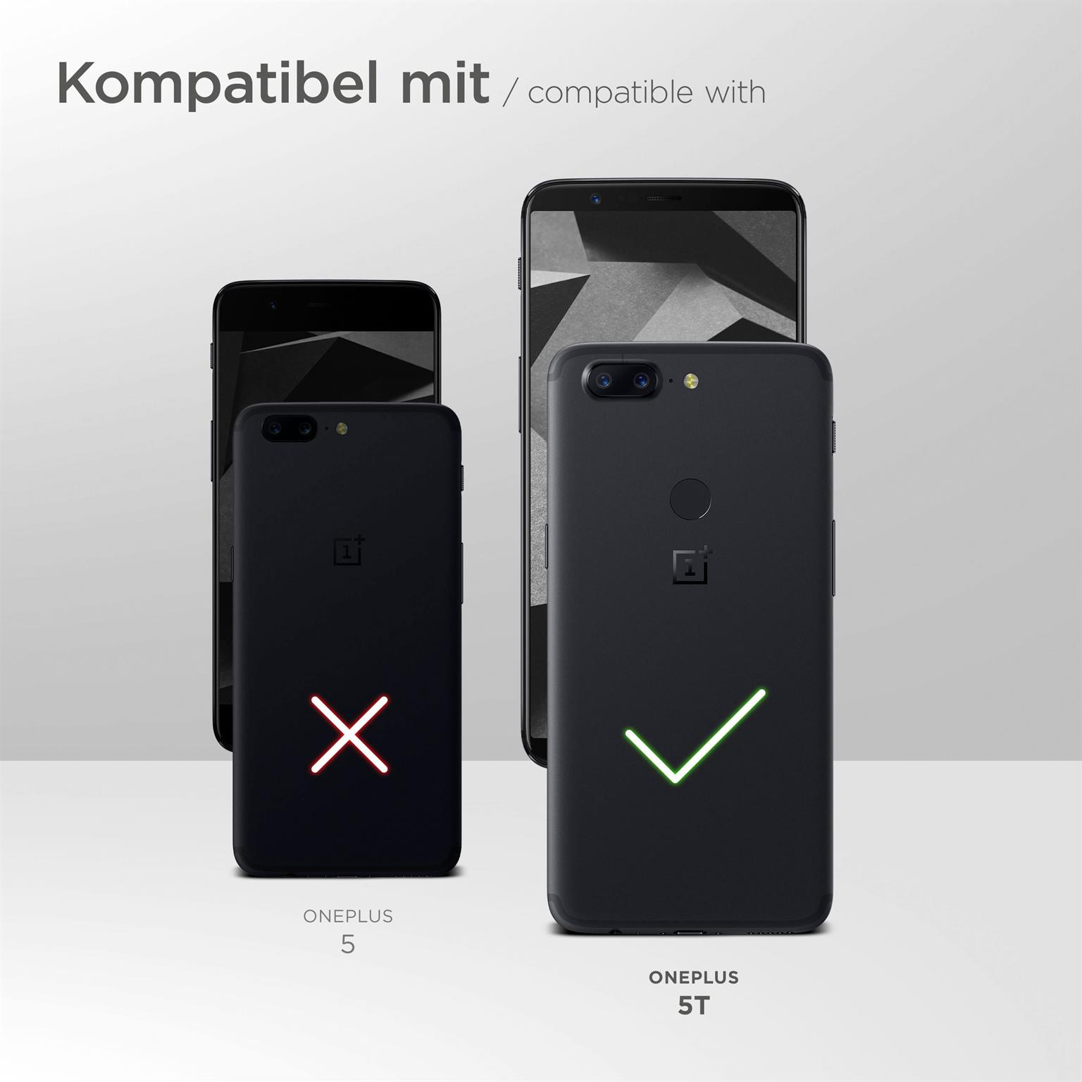 MOEX Flip Case, Flip 5T, OnePlus, Cover, Deep-Black