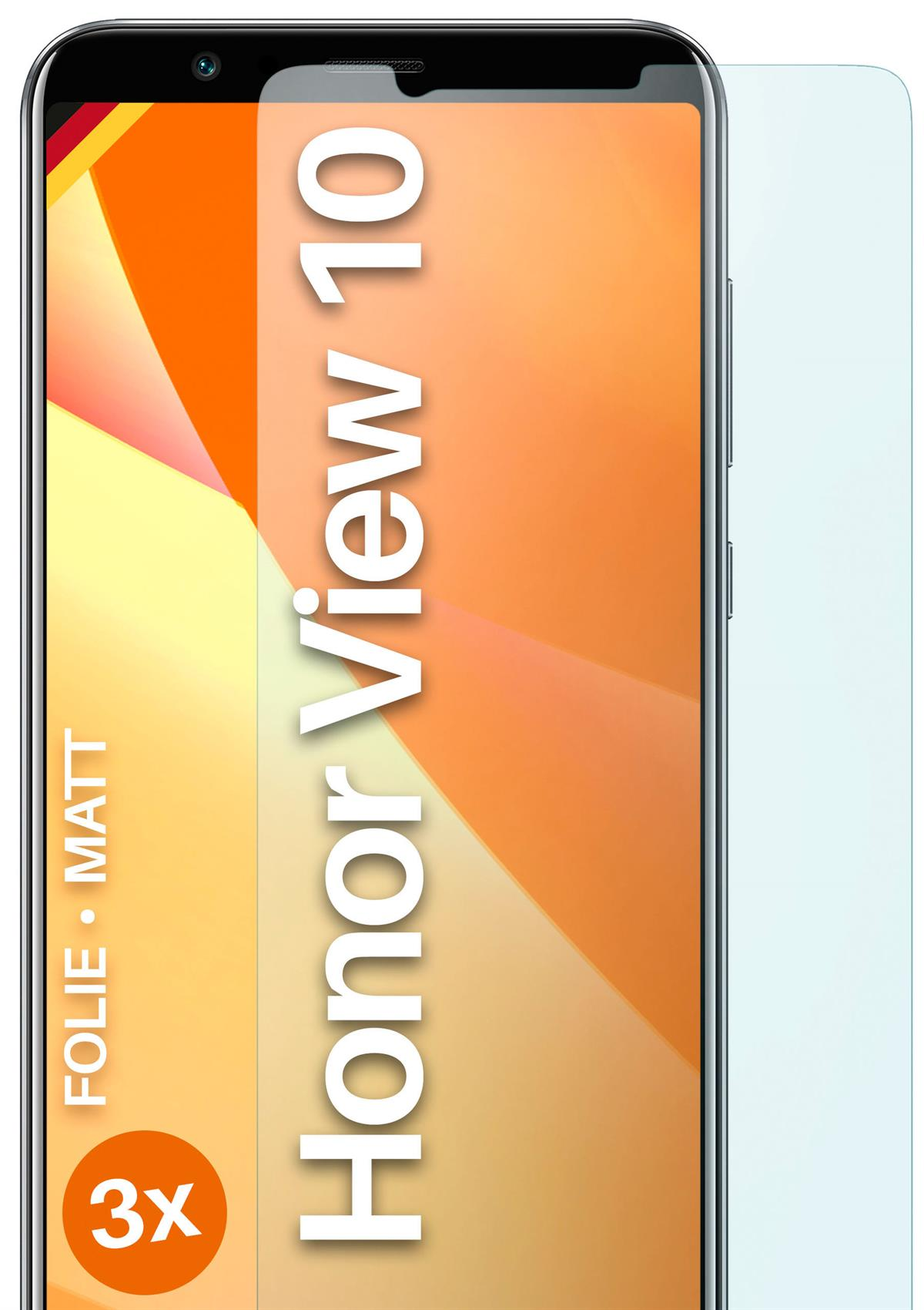 Honor MOEX View 3x Schutzfolie, matt Huawei Displayschutz(für 10)