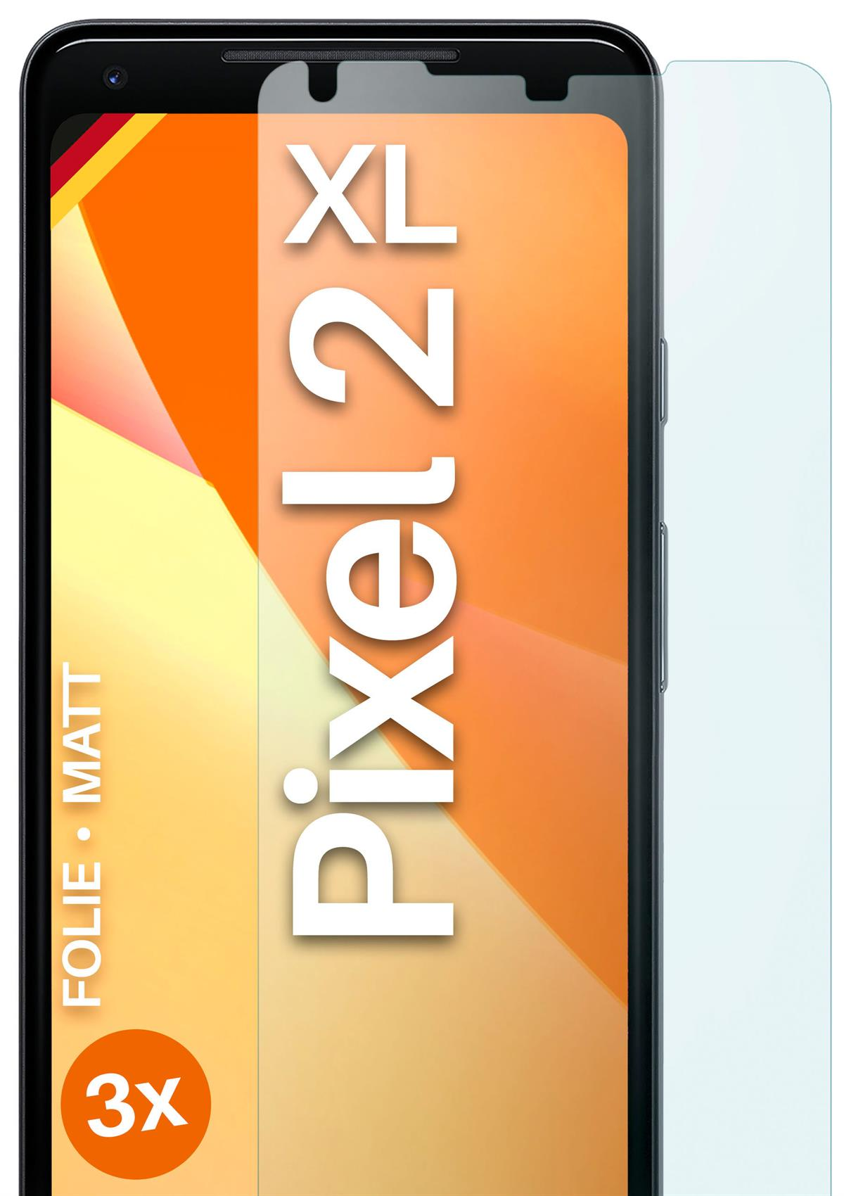 Pixel MOEX 3x Schutzfolie, XL) matt 2 Google Displayschutz(für