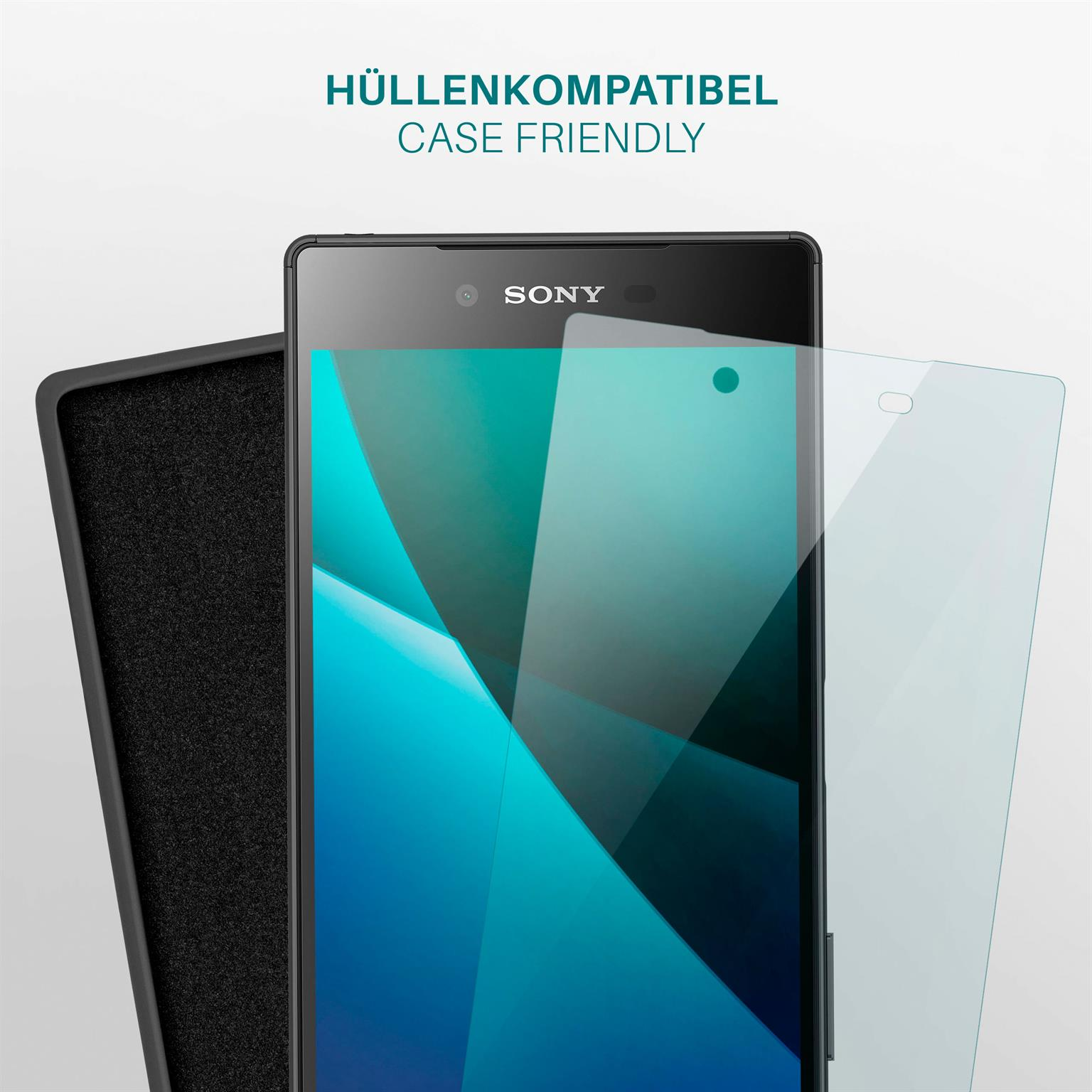 3x Displayschutz(für MOEX Sony klar Xperia Premium) Z5 Schutzfolie,