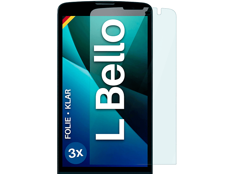 LG Schutzfolie, Displayschutz(für Bello) klar MOEX L 3x