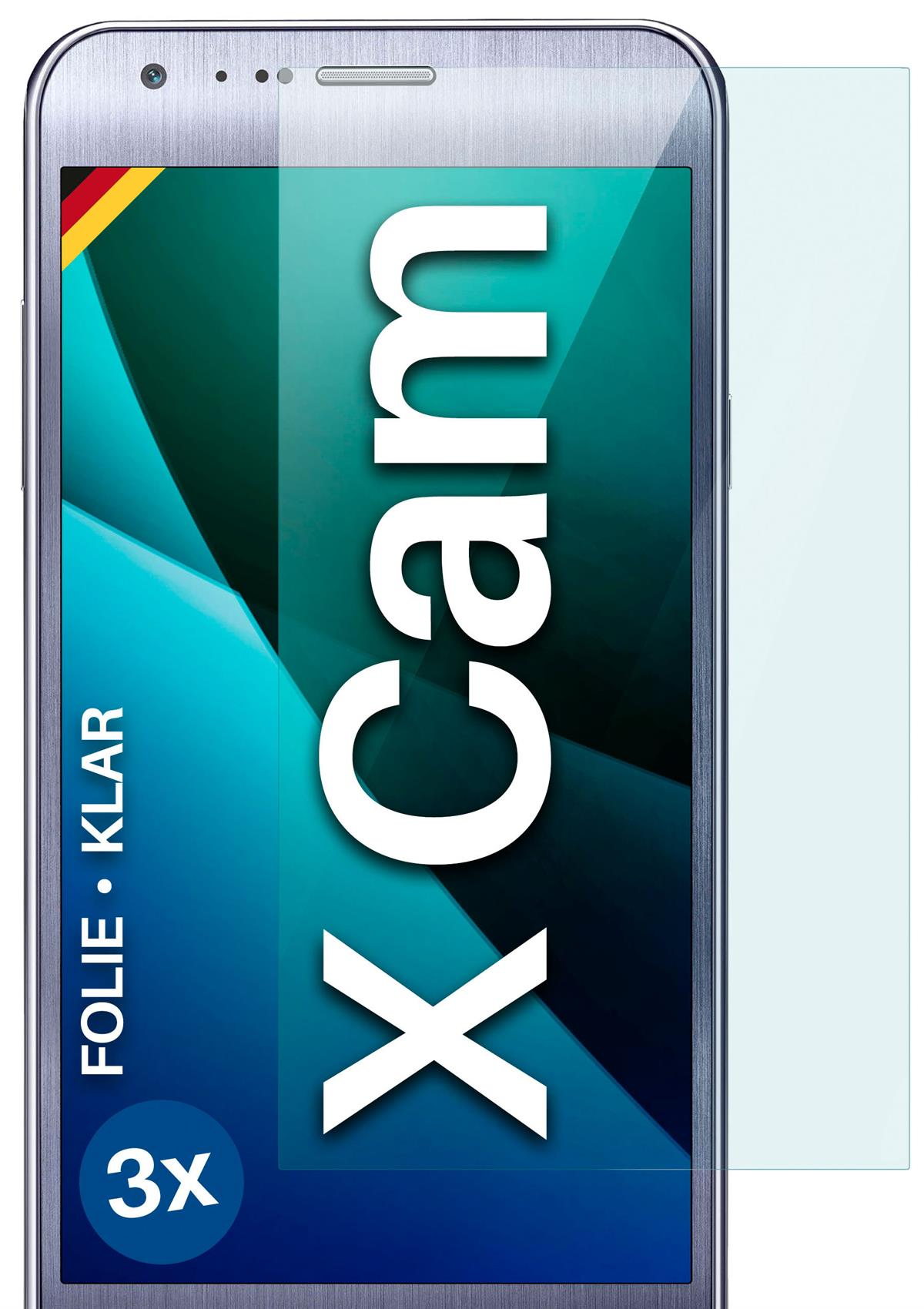 MOEX 3x Schutzfolie, klar Cam) X LG Displayschutz(für