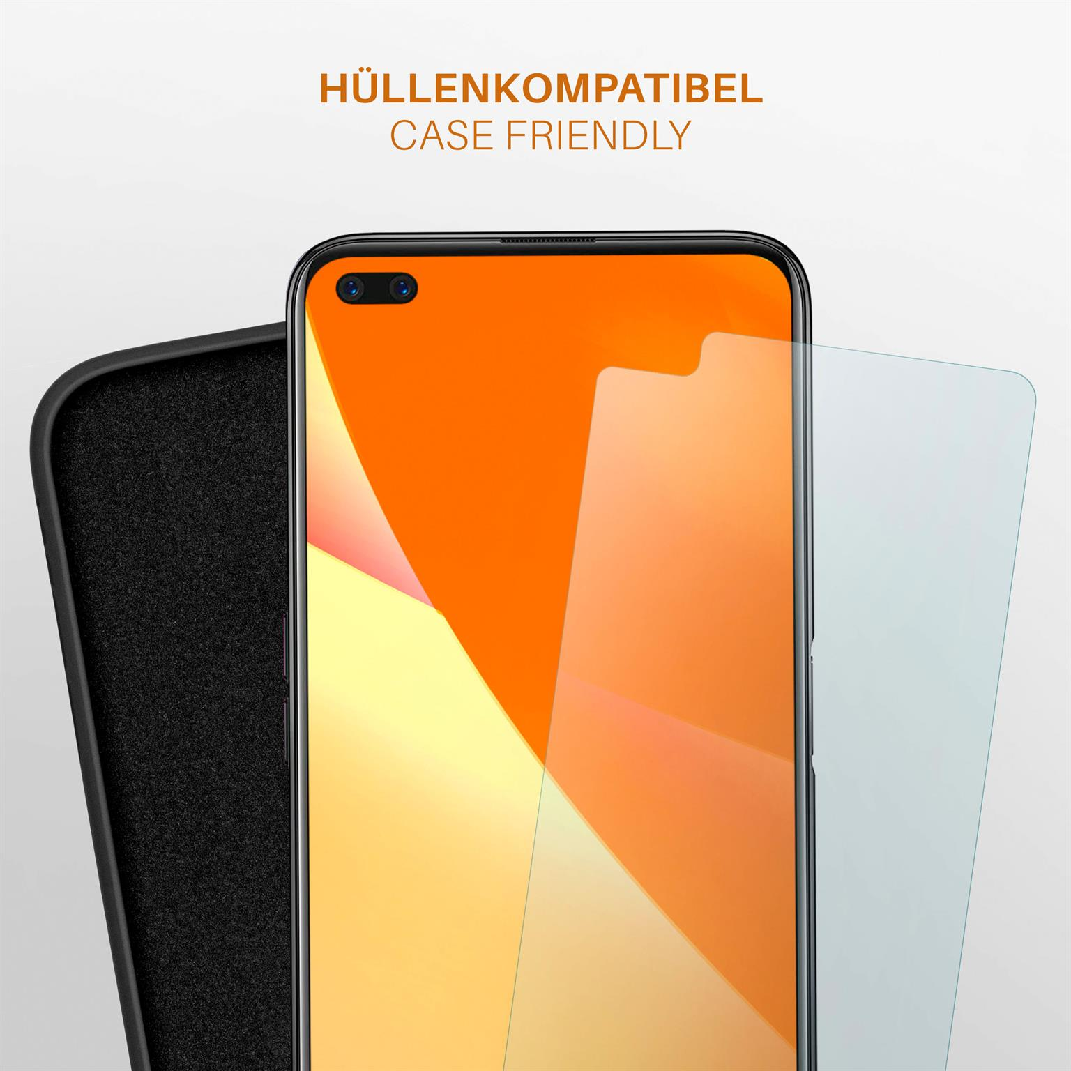 MOEX 3x Displayschutz(für Schutzfolie, matt X3 Realme SuperZoom)