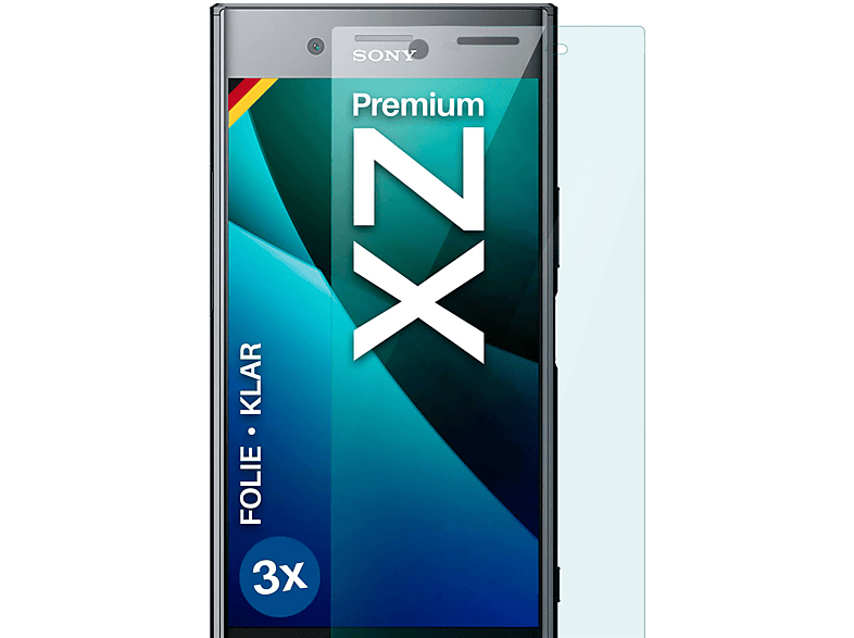 Xperia MOEX 3x Sony Schutzfolie, Displayschutz(für XZ klar Premium)